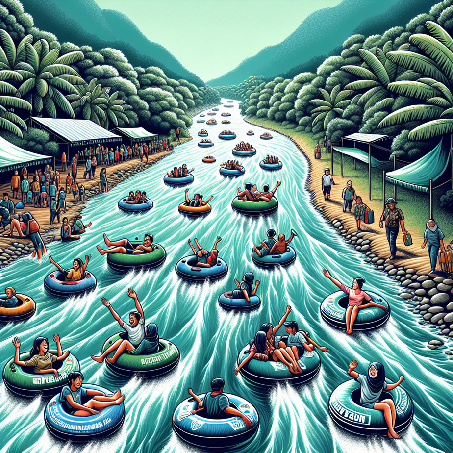 Menikmati Liburan Seru di River Tubing New Rivermoon Klaten