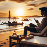 alt_text: Pantai Mertasari: Liburan akhir tahun hemat sambil menikmati pantai dan matahari.