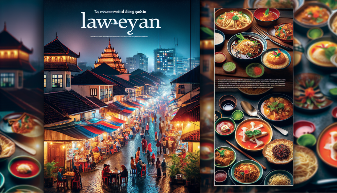 alt_text: "Lima tempat di Laweyan yang terkenal dengan suasana romantis dan hidangan lezat."