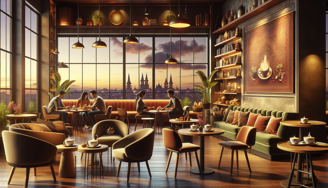 alt_text: Interior hangat Butler Coffee Boutique Solo, tempat nyaman untuk bersantai dengan teman.