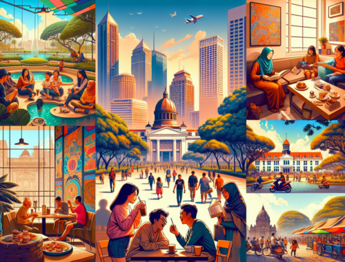 alt_text: Taman Suropati dengan 4 tempat relaksasi terjangkau untuk penyembuhan di Jakarta Pusat.