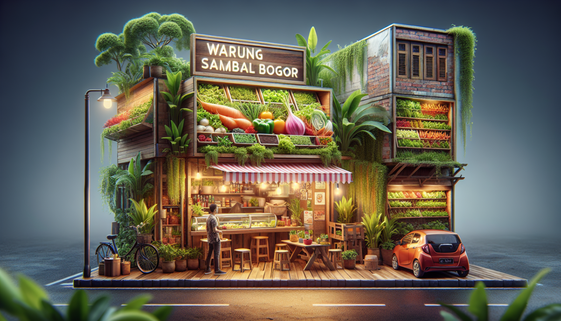 alt_text: Warung Sambal Bogor, eksplorasi rasa dan konsep urban farming yang hemat dan inovatif.