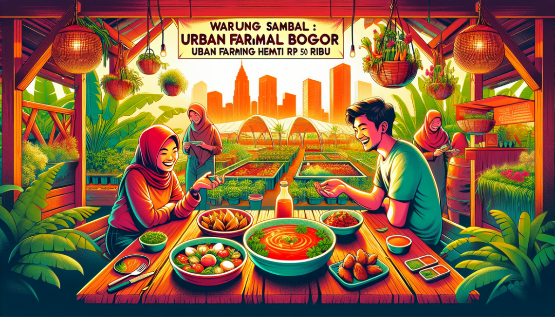 alt_text: Warung Sambal Bogor menawarkan urban farming dengan biaya hemat Rp50 ribu.