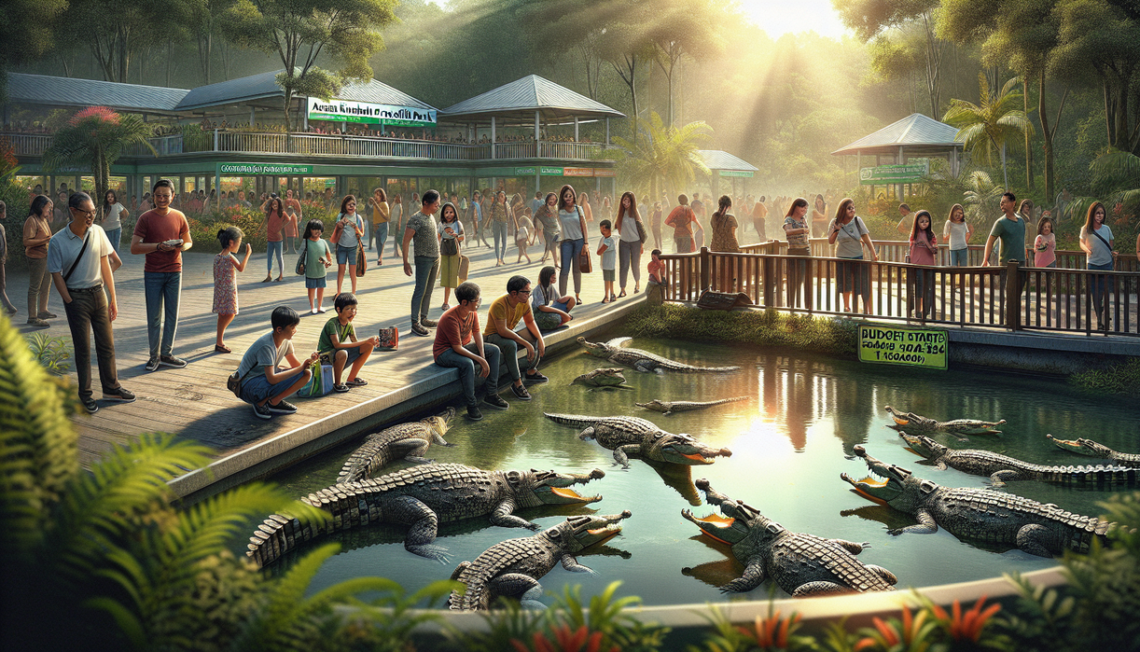 alt_text: Itinerary hemat untuk liburan ke Taman Buaya Asam Kumbang, lengkap dengan tips perjalanan.
