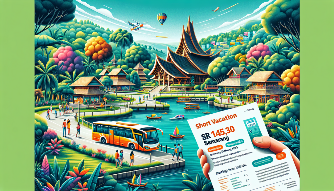 alt_text: Akun panduan hemat liburan sehari ke Dusun Semilir dengan tips serasa liburan panjang.