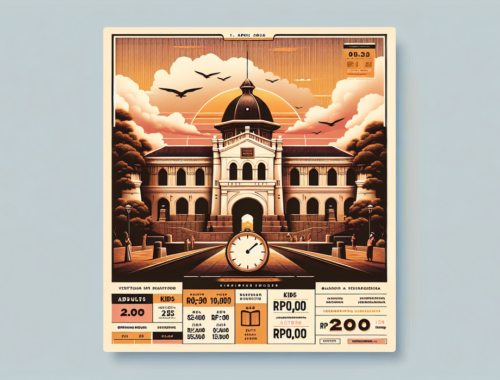 alt_text: Daftar harga tiket Museum Benteng Vredeburg untuk April 2026.