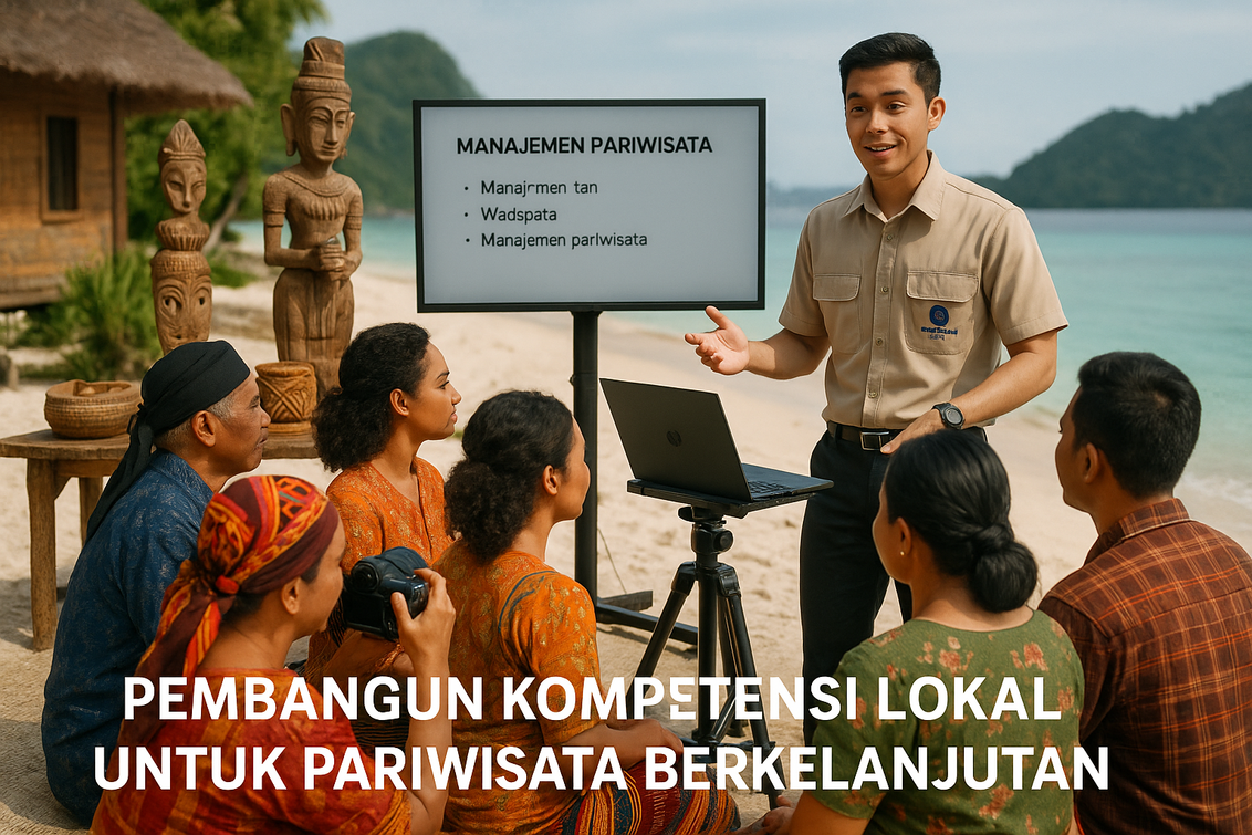 "alt_text": "Ibu Desa di Raja Ampat dorong pariwisata baru untuk keberlanjutan lingkungan."