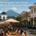 alt_text: Jalan Braga Bandung dipadati wisatawan saat libur panjang, menyuguhkan suasana klasik dan modern.
