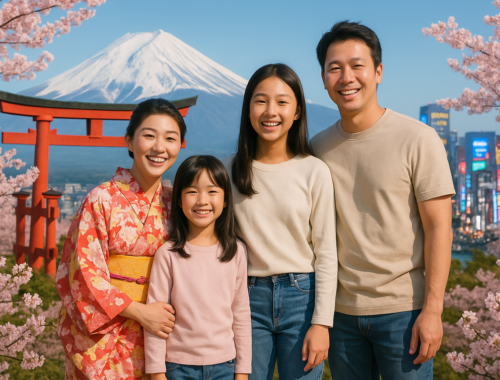 alt_text: Sarwendah menikmati liburan di Jepang, Giorgio Antonio memberikan janji manis.