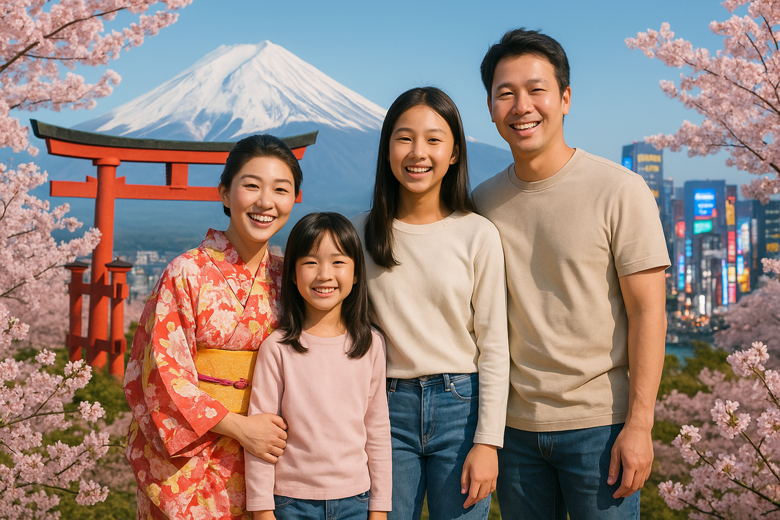 alt_text: Sarwendah menikmati liburan di Jepang, Giorgio Antonio memberikan janji manis.