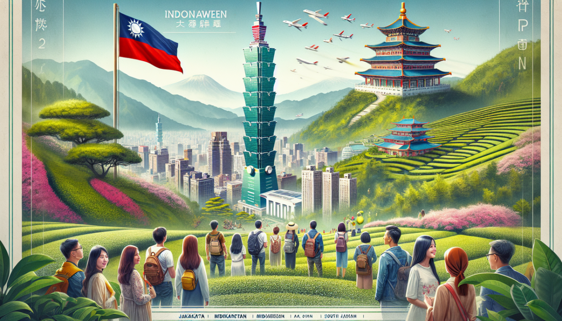 alt_text: Taiwan menyambut wisatawan Indonesia untuk era baru eksplorasi dan petualangan seru.