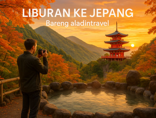 alt_text: "Liburan praktis ke Jepang dengan aladintravel: nyaman, seru, dan bebas repot!"