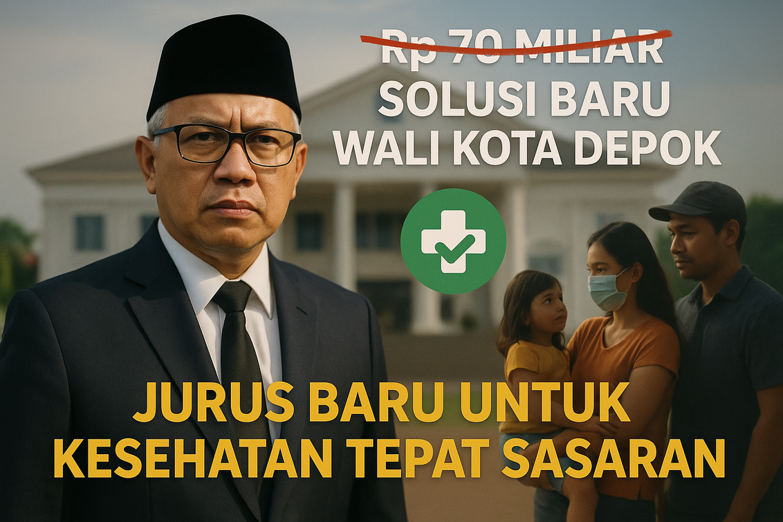 alt_text: Strategi UHC Depok: Fokus pada ketepatan sasaran, bukan hanya layanan gratis.