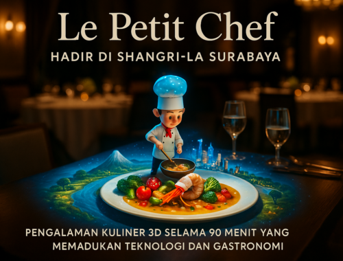 "Le Petit Chef di Surabaya: Nikmati pengalaman teater kuliner 3D yang memukau dan unik!"
