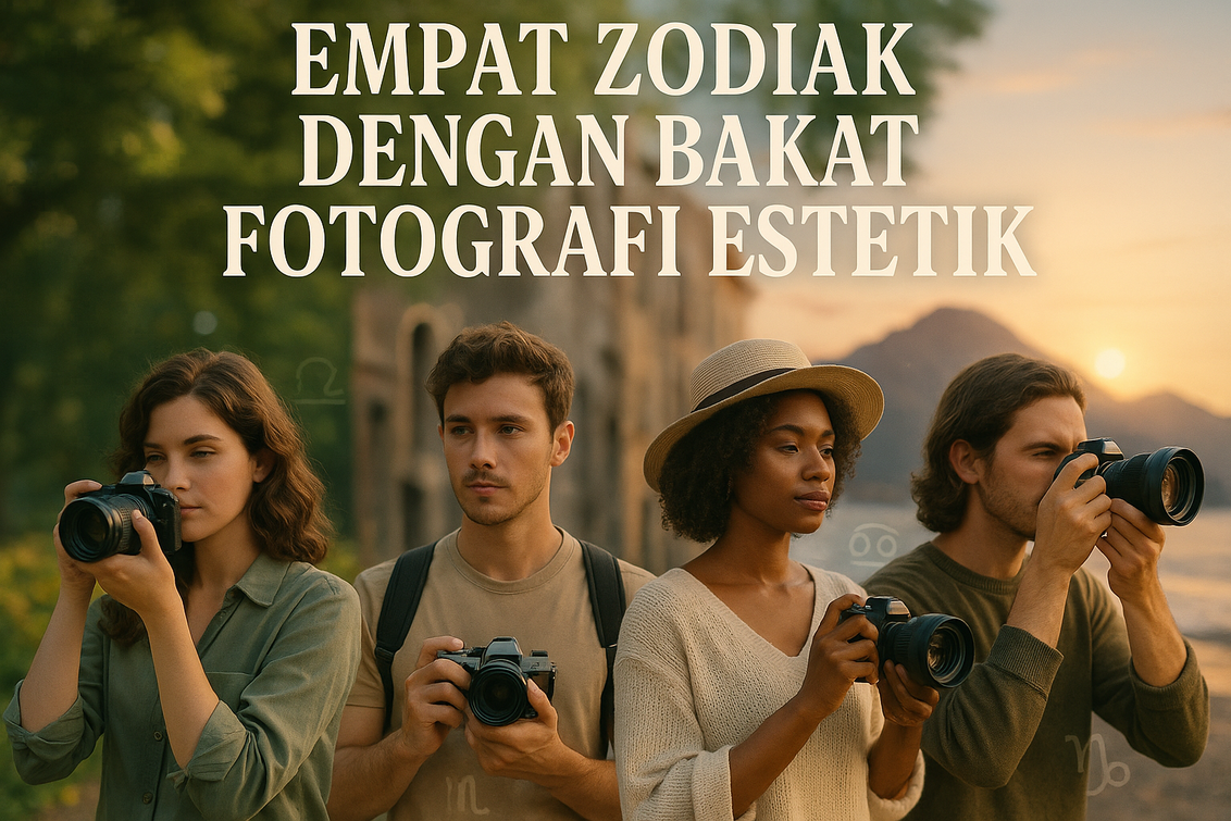 Ramalan Foto: 4 Zodiak dengan Sentuhan Estetik Menawan dan Inspiratif! 🌟✨